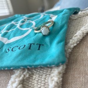 Kendra Scott Calvin Ring- White Stone